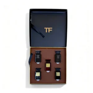 tom ford perfume sample set of five in brown box version